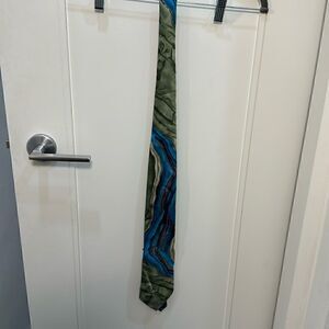 J.Garcia Men’s Tie Green and Blue